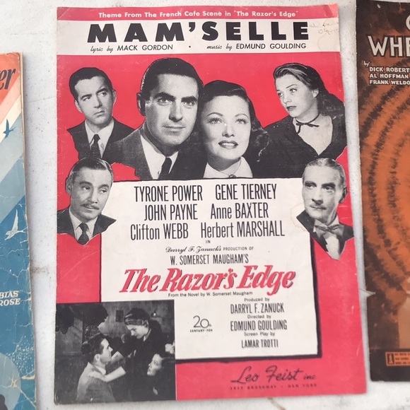 Vintage Original Sheet Music bundle of 6 Including And They Called It Dixieland - Picture 4 of 11